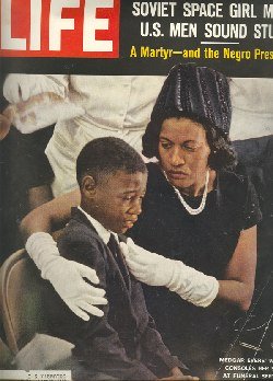 Life Magazine Myrlie Evers son