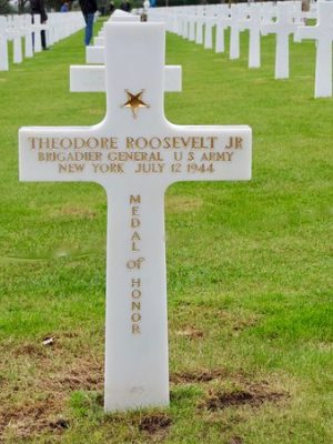 Brig. Gen. Theodore Roosevelt Jr., one of many we honor on Memorial Day