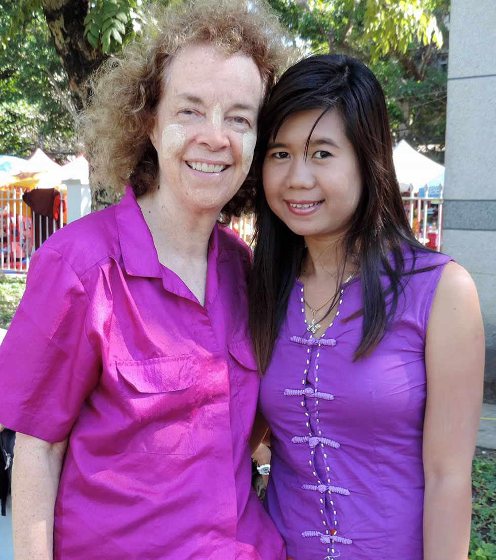 ann and myanmar woman